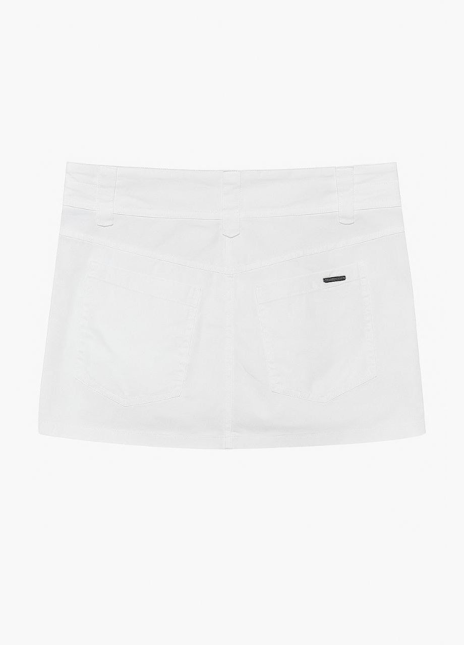 Белая повседневная юбка белый Billabong