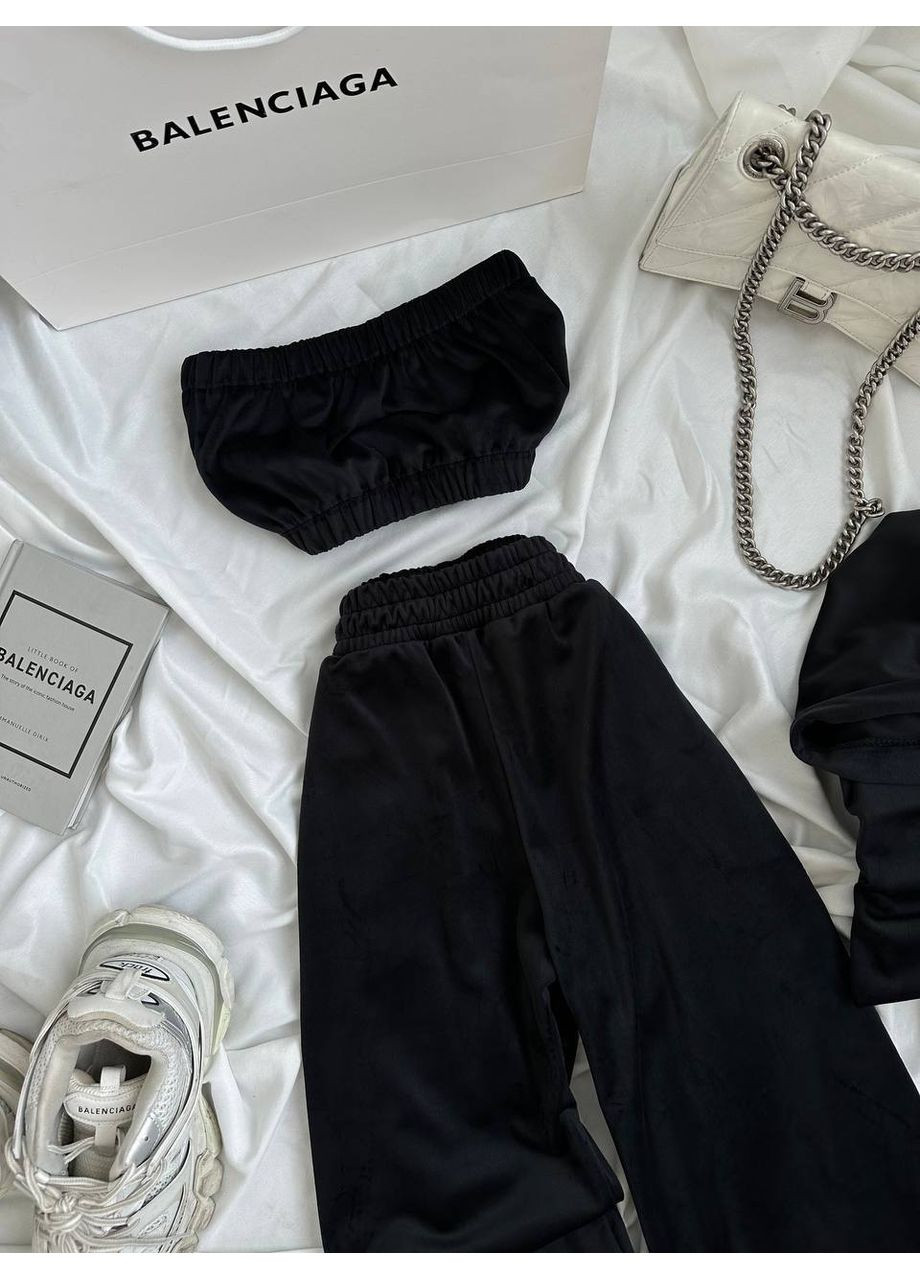 Женский костюм-тройка из велюра Україна (358934469)