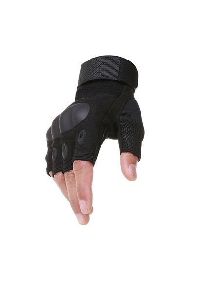 Перчатки беспалые черные Klost (331164718)