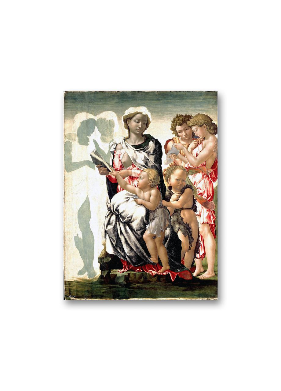 Печать на картине Манчестерская Мадонна Микеланджело Буонарроти 70x100 No Brand (346494767)