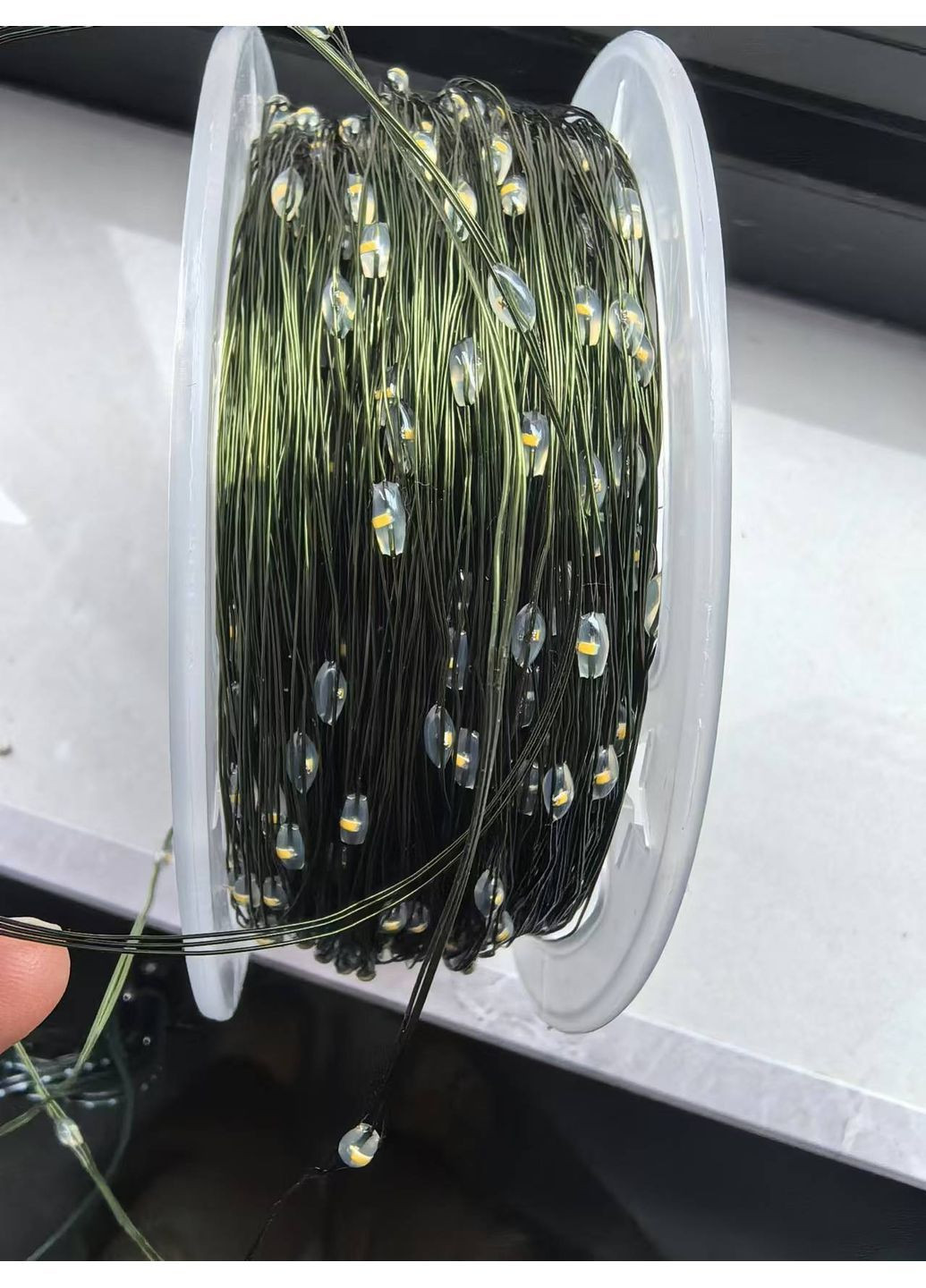 Гирлянда Роса 40 м медный зеленый провод USB, Пульт, 400 LED, мульти (разноцветная) No Brand (368150445)