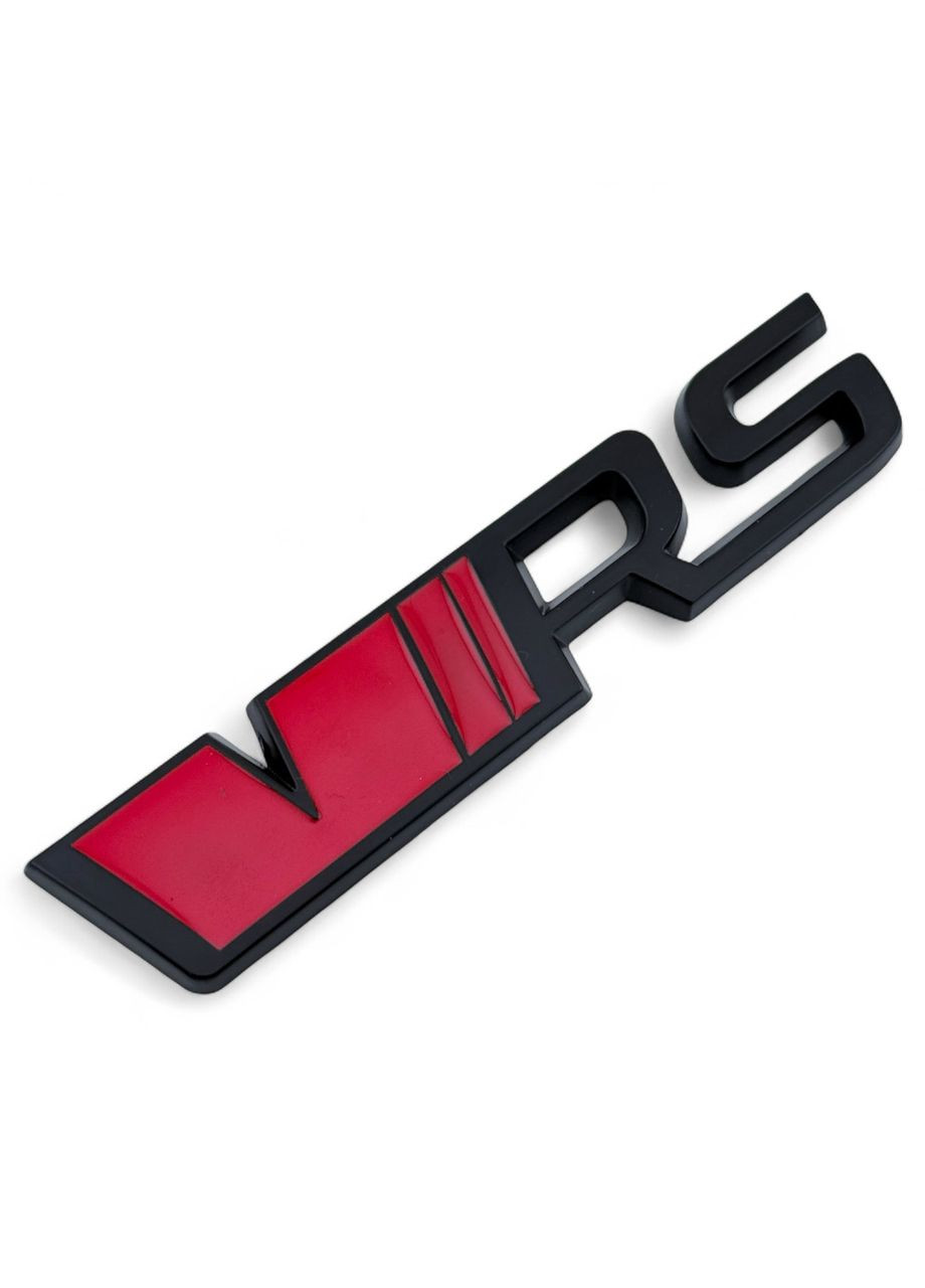 Эмблема VRS на крышку багажника надпись шильдик на багажник ВРС Skoda (354698422)