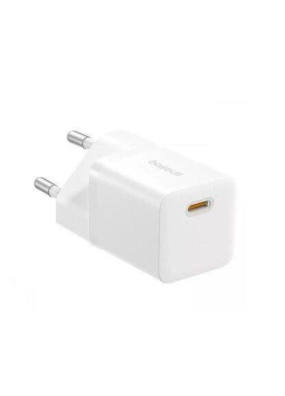 Зарядное устройство адаптер блок с быстрой зарядкой GaN5 25W 1C (EU) Baseus (367724500)