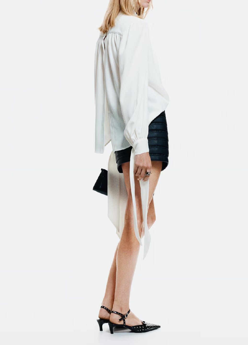 Белая блузка H&M