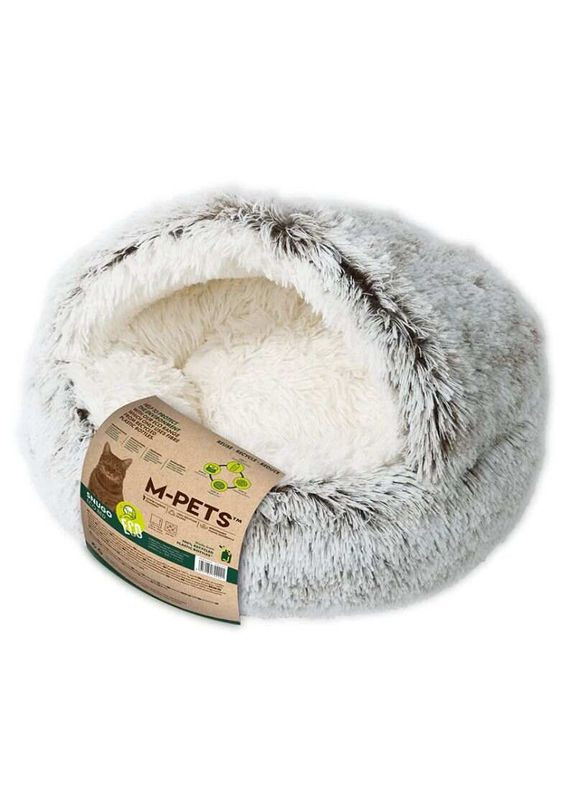 Эко-лежак с карманом Снуго для котов и собак малых пород Snugo Eco Bed 50х50х30 см (6953182744238) M-Pets (332256817)