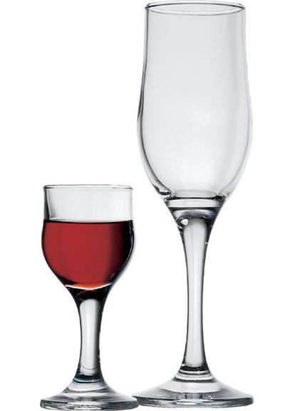 Набір 6 фужерів для шампанського Tulipe 190мл скляні бокали для коктейлів та ігристих вин Pasabahce (368977330)