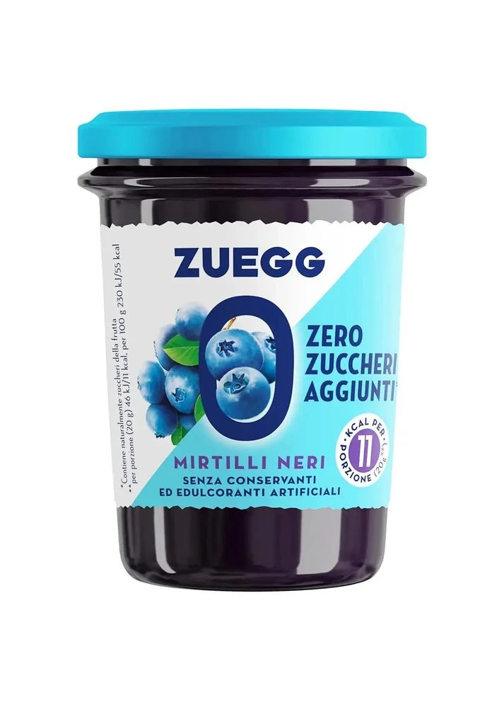 Джем Martilli Neri чорниця без цукру 220 г Італія ZUEGG (385353216)