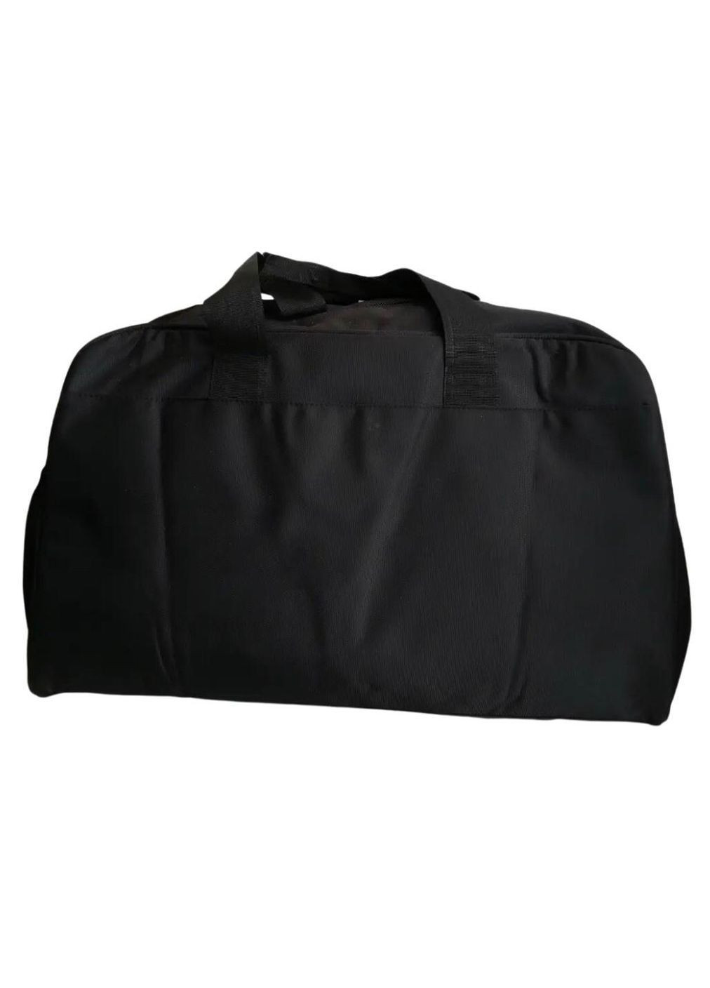 Сумка дорожня велика на 65 л з боковими кишенями та з довгим ремінем через плече 6356 чорна Fashion (365439366)