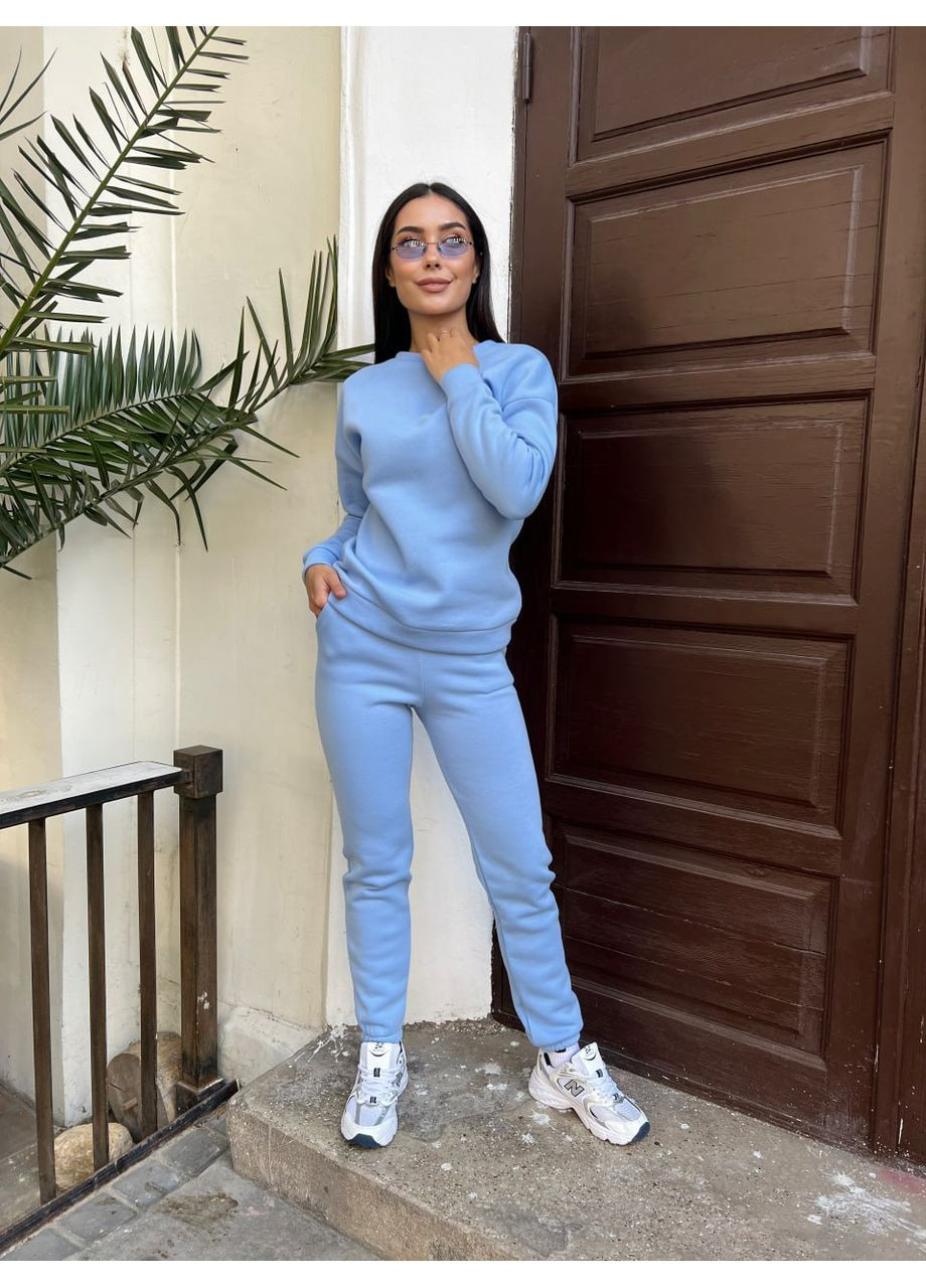 Базовий теплий жіночий костюм Fashion (365290160)