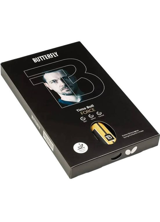 Ракетка для настільного тенісу Timo Boll Force FL (6110300002) Butterfly (363026316)
