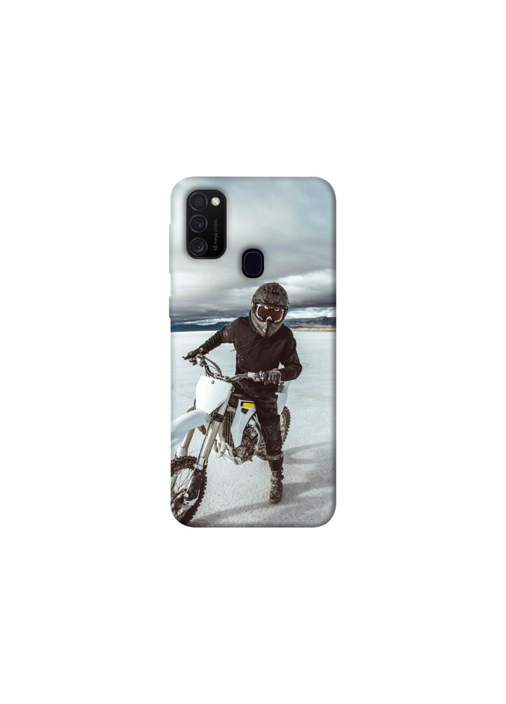 Чохол на Samsung Galaxy M21 Мотокрос v2 Frontalka (355314927)