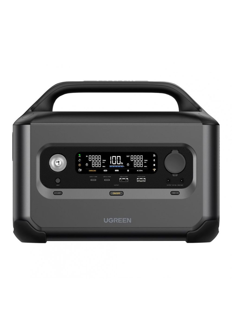 Зарядная станция Power Roam 600Вт (680Вт/ч) AC,MPPT,UPS,WIFI/BT Ugreen (322131416)