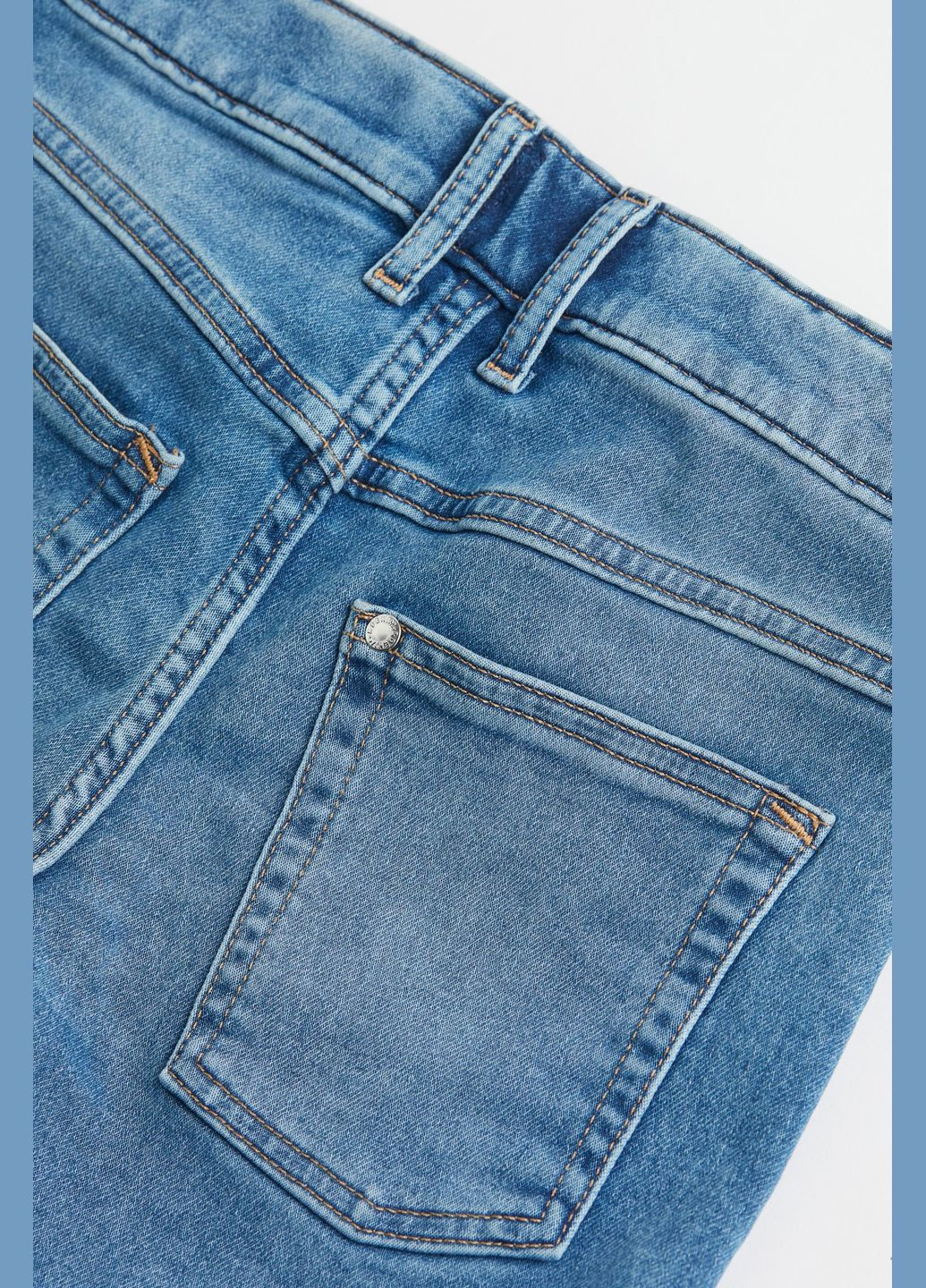 Джинсовые шорты для мальчика 146 размер синие 0834897005 H&M (284118862)