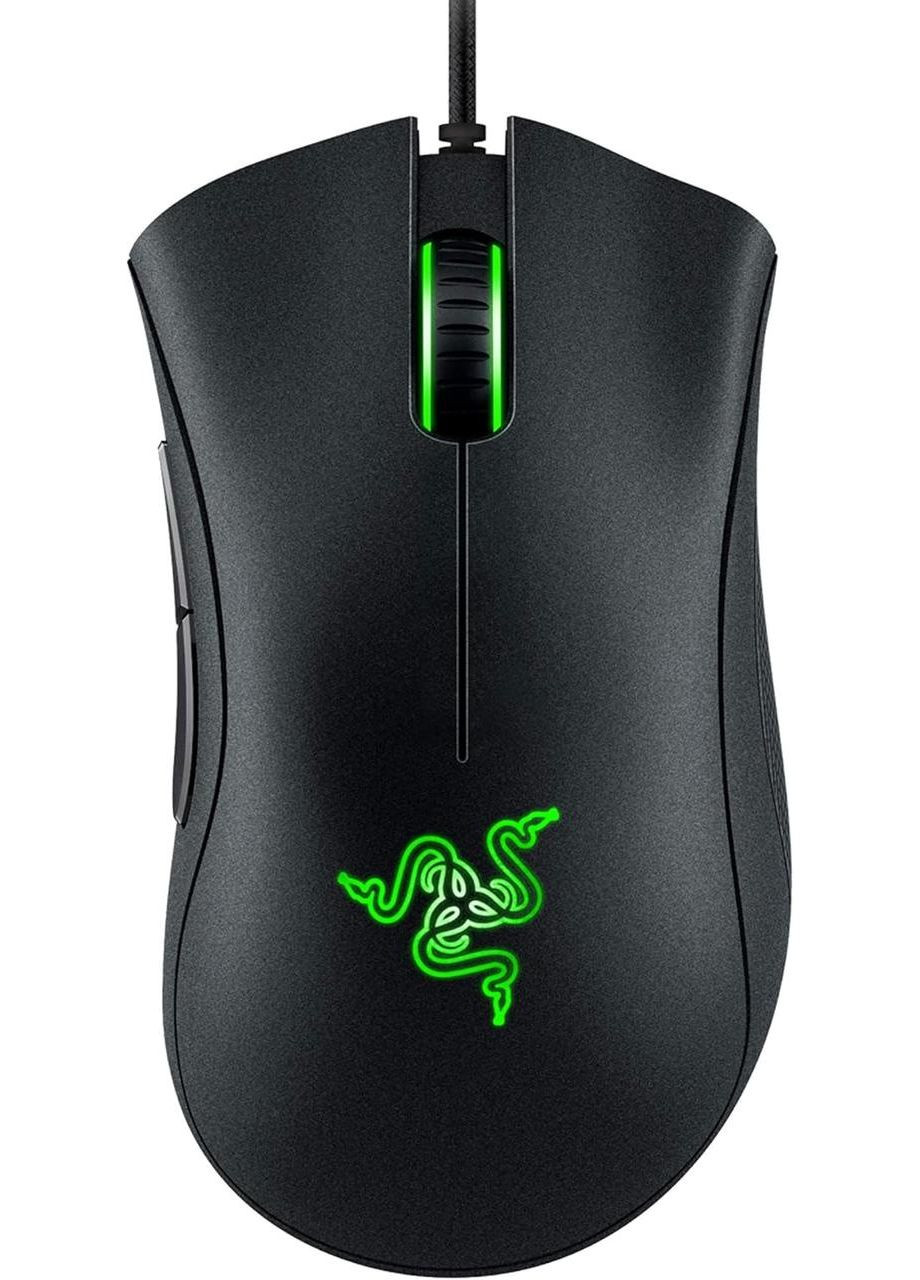 Игровая мышь DeathAdder Essential черная, оптический сенсор 6400 DPI, 5 программируемых кнопок, эргономичный дизайн Razer (354827662)