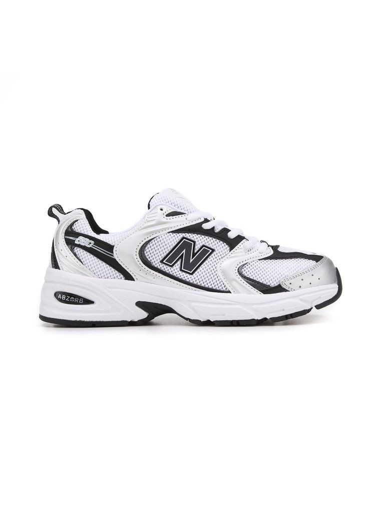 КРОСІВКИ ЖІНОЧІ NEW BALANCE 530 WHITE BLACK 2.0 НЬЮ БЕЛАНС 530 No Brand чорні демісезони (368868618)