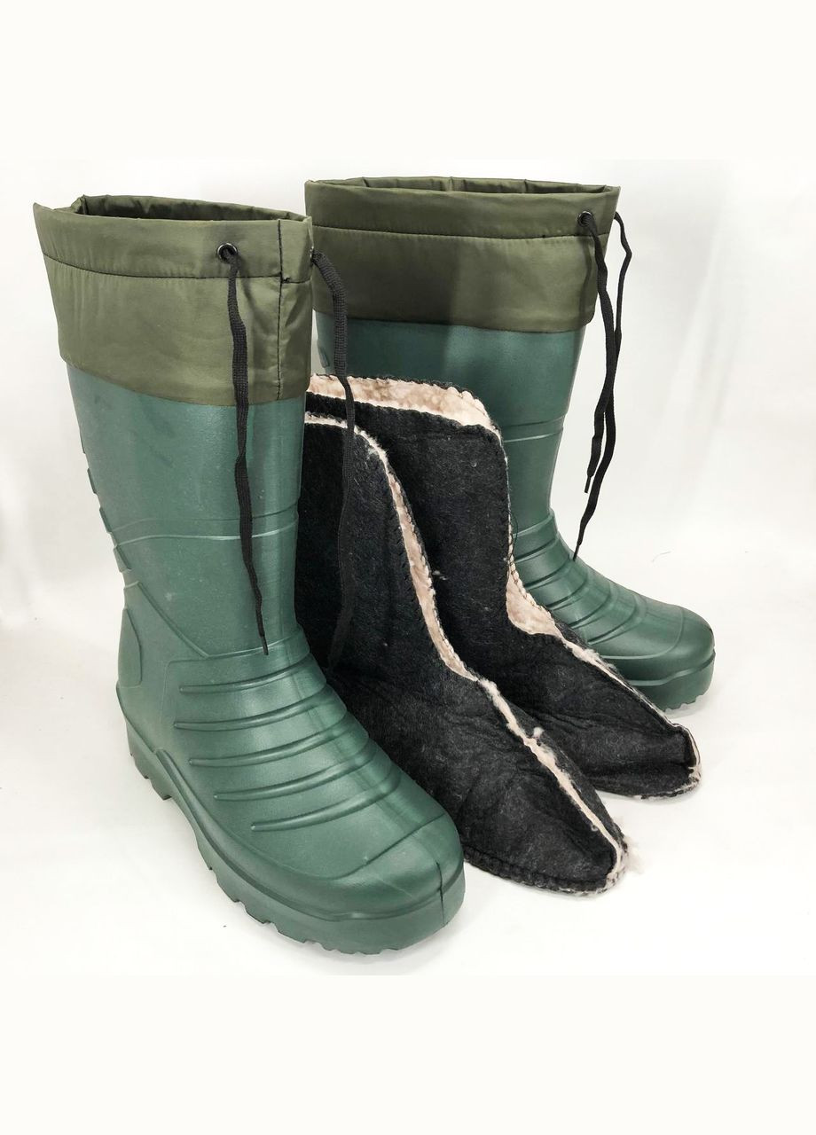 Чоботи гумові високі чоловічі утеплені, Гумові чоботи для активного відпочинку Trend (307256981)