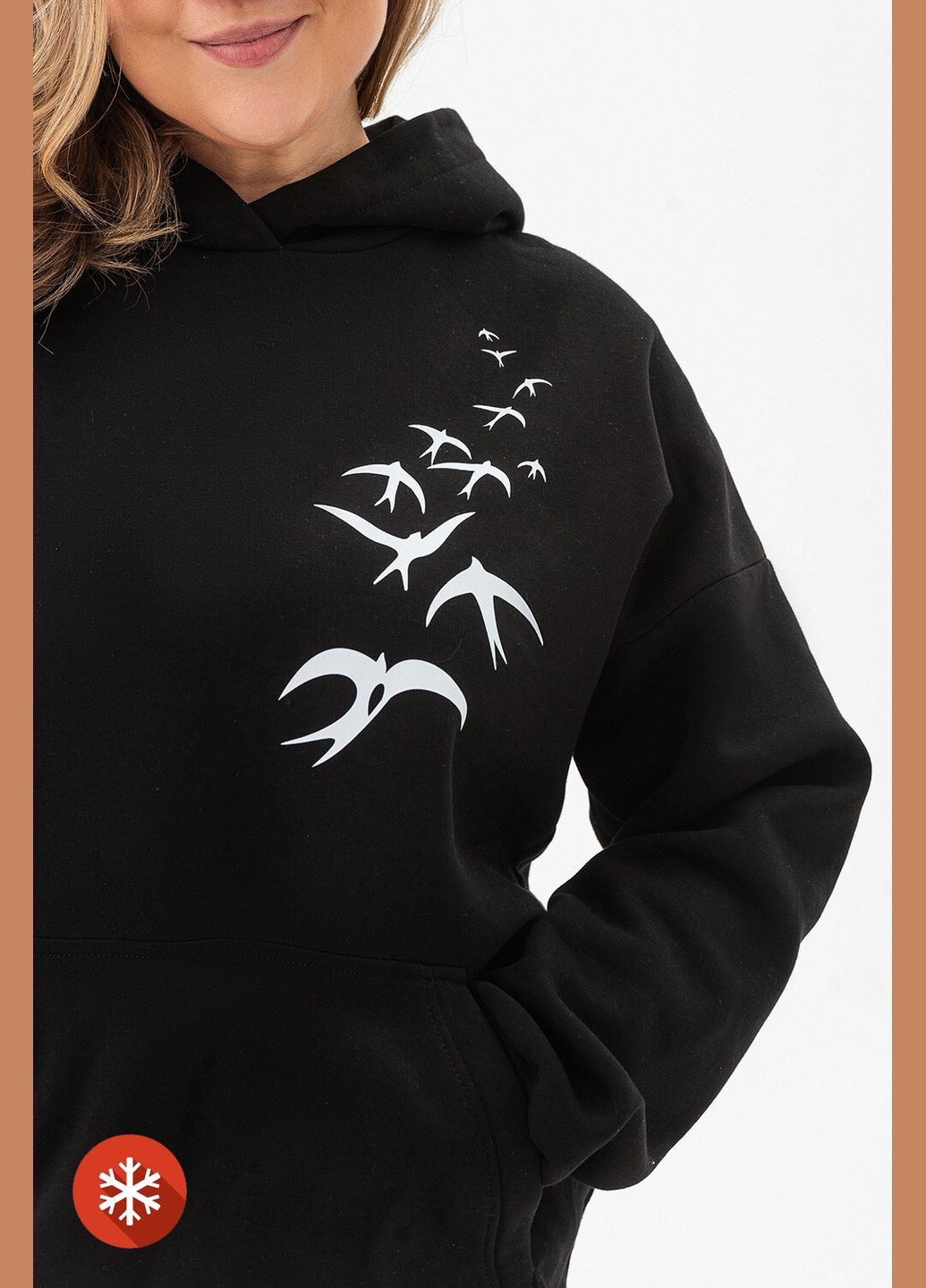 Утеплене худі MOLLI Ластівки Garne (309019415)