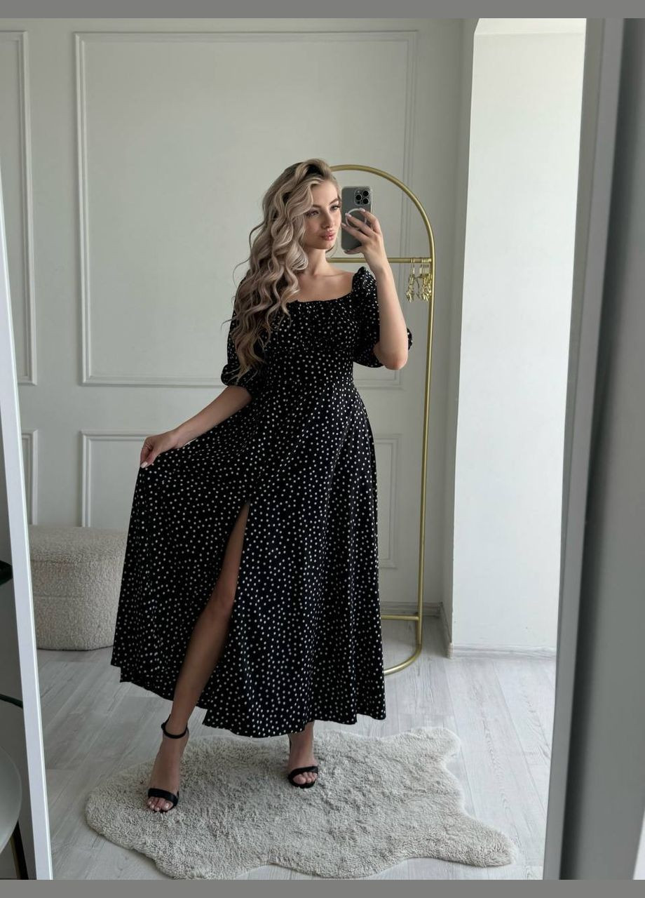 Черное праздничный, деловое, повседневный, откровенный, вечернее платье женское с открытой спиной, с открытыми плечами No Brand