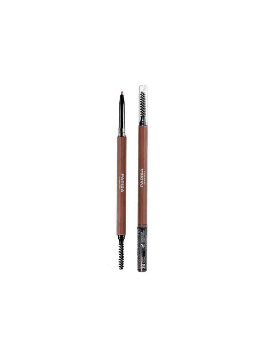 Карандаш для бровей механический Micro brow pencil 314 Теплый коричневый PARISA (364684094)