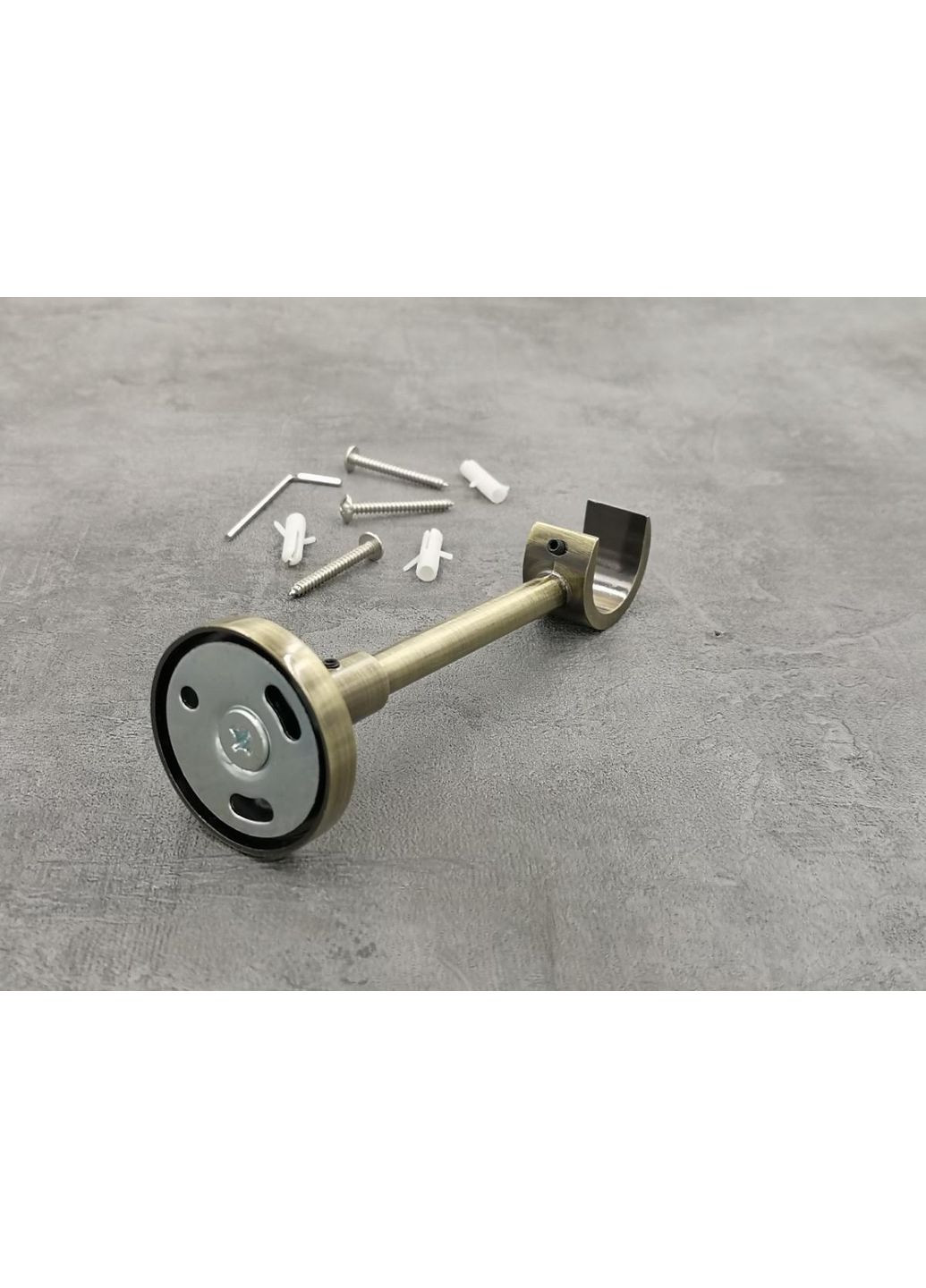 Карниз Барамела гладкая штанга одинарный модерн 25 мм 300 см Антик Quadrum (352782055)