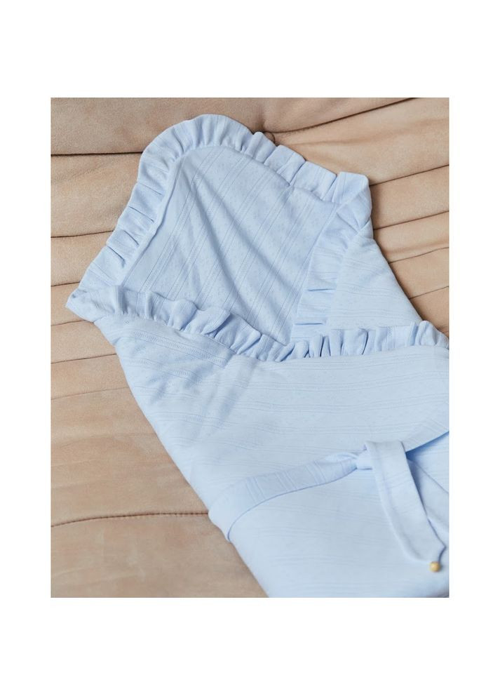 Конверт-плед на выписку Softie, интерлок, 90x90 см, голубой () Twins 9015-TSF-04 (362200699)