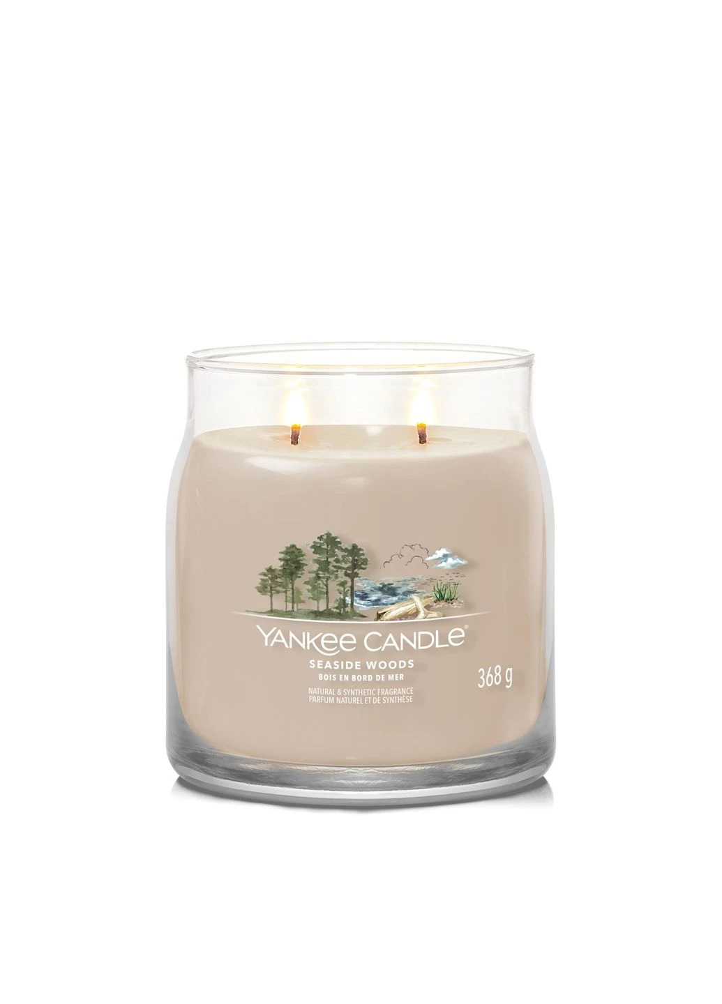 Ароматическая свеча Seaside Woods Medium Yankee Candle (400787930)