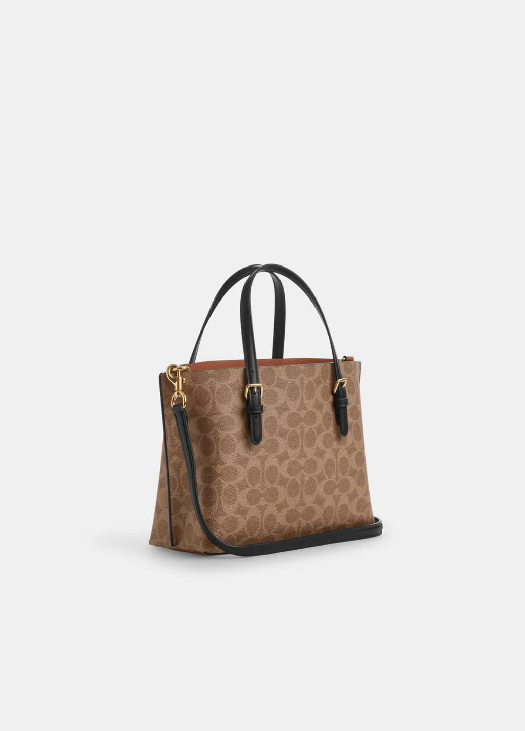 Сумка Coach CV965 Signature Mollie 25 IM/WALNUT/Black (339596879)