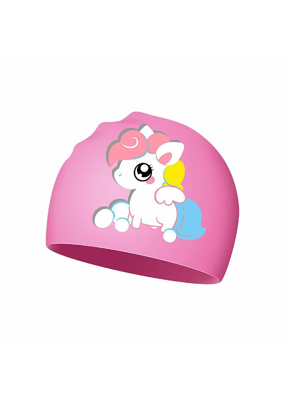 Детская Шапочка для плавания Lima Pony JR Розовый OSFM Renvo (323203981)