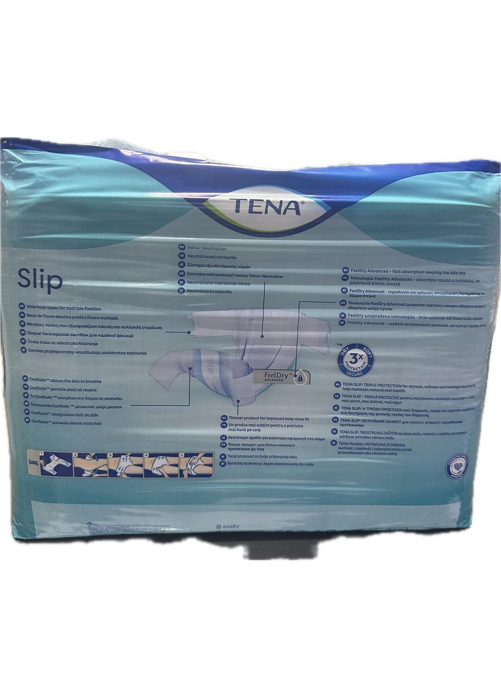 Подгузники для взрослых Slip Plus Medium 30 шт/уп Tena (370144090)