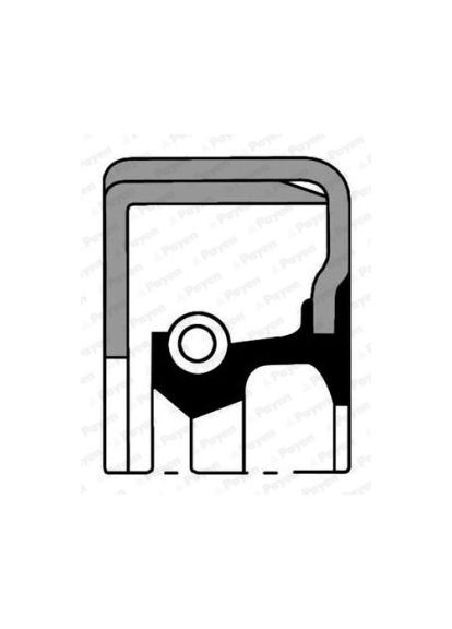 Сальник резинометаллический 86X103X10 SUBARU NK139 Payen (366210385)