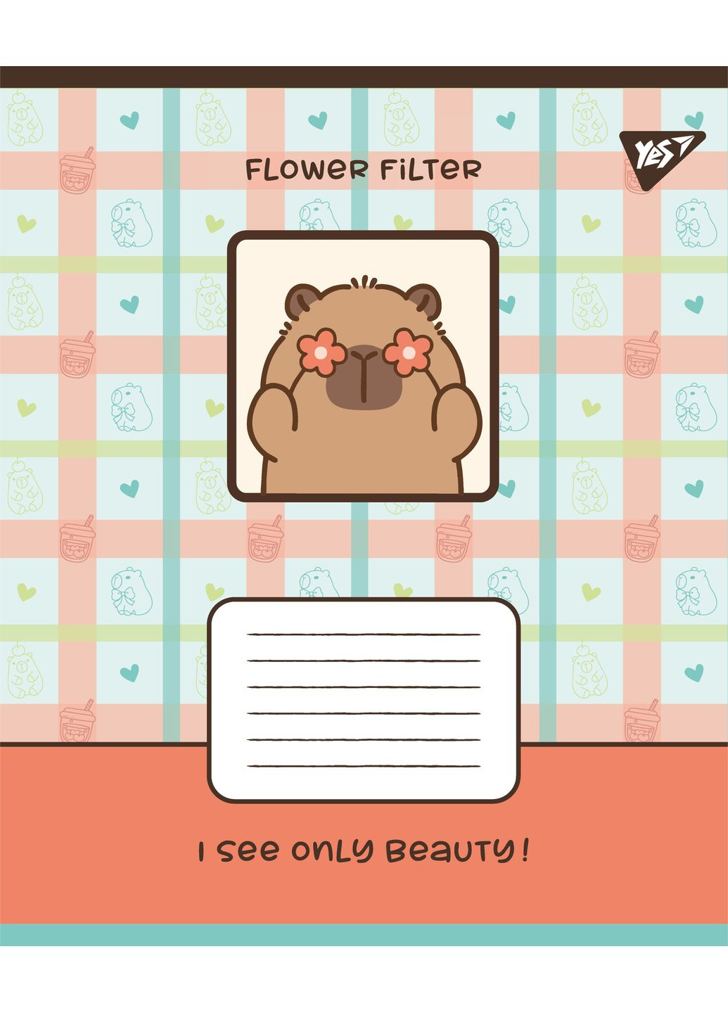 Набор тетрадей школьных А5/12 линия Capy vibes 25 шт (767951) Yes (352167470)