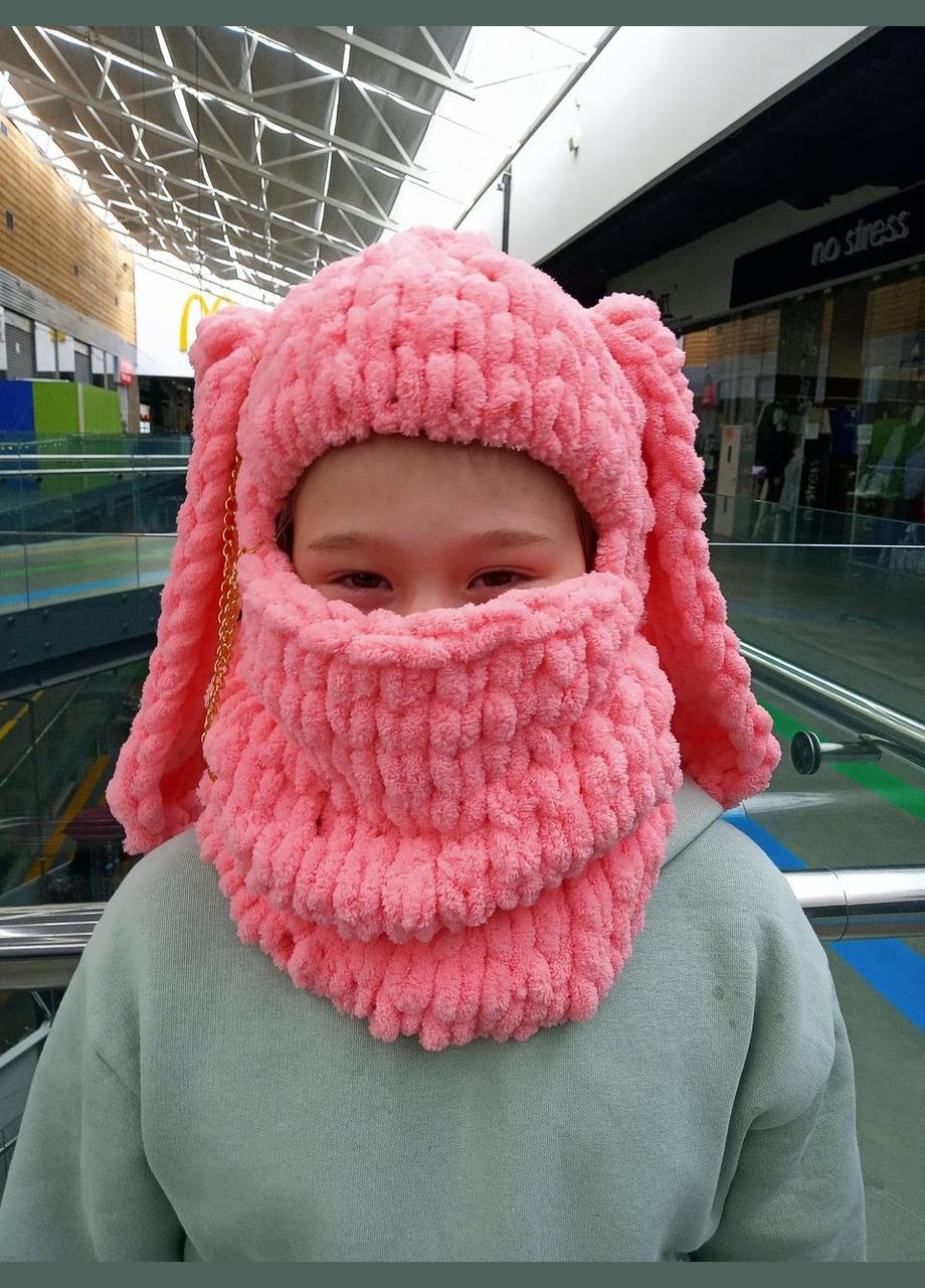 Балаклава с ушами кремового цвета 2 Льва (358068540)