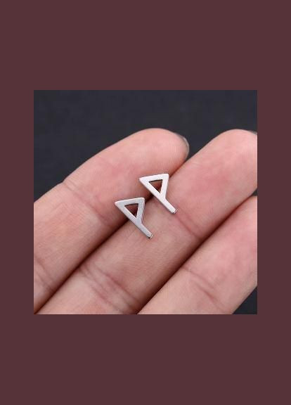 Серьга-гвоздик Руна из нержавеющей стали в скандинавском стиле [ESS2019062139] Viking (338624649)