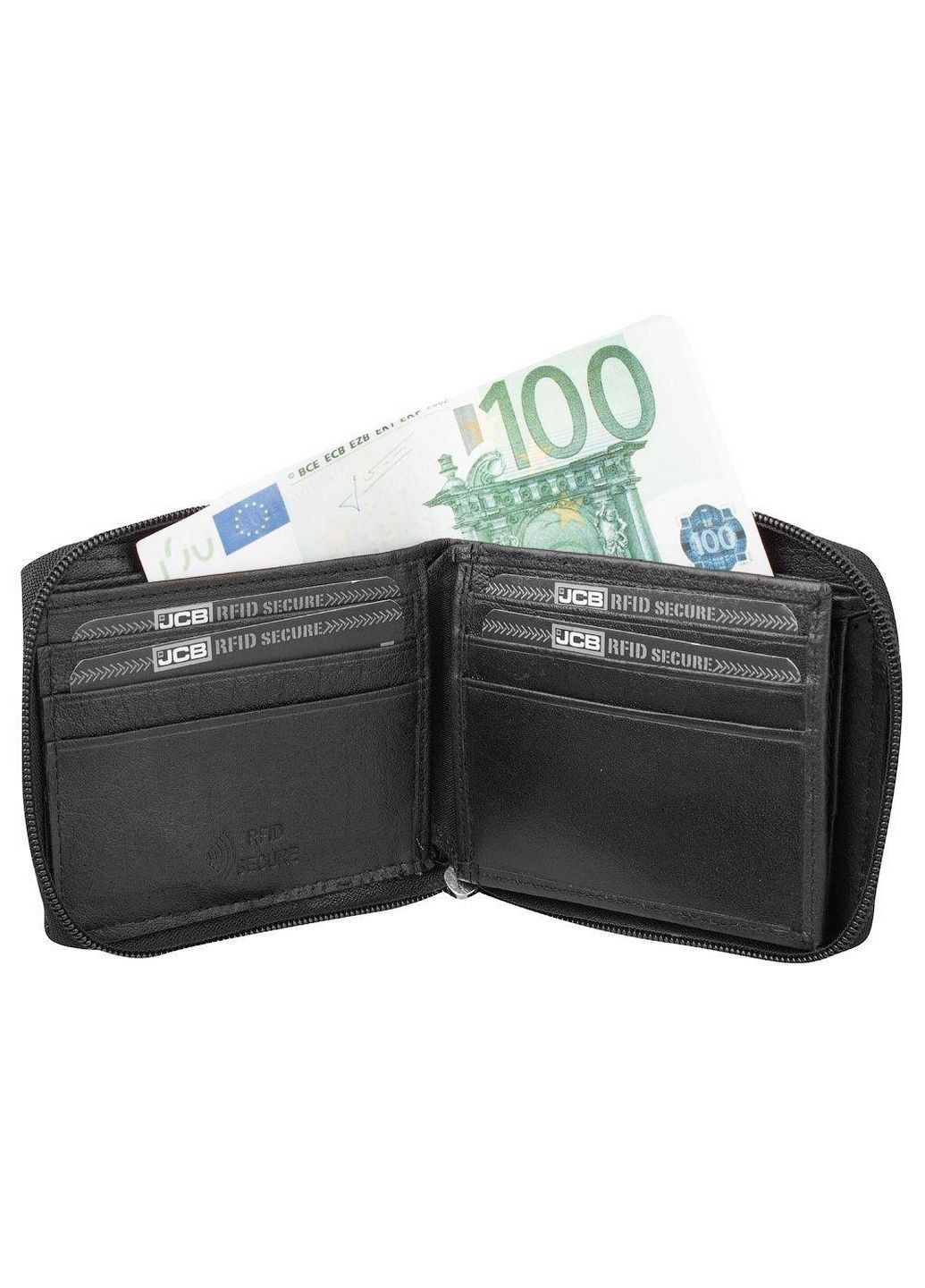 Мужской кожаный кошелек 11х9х2см JCB (288048631)