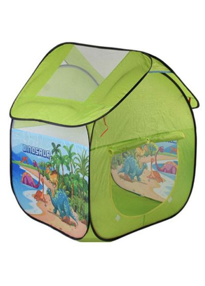 Дитячий намет-будиночок Динозаври 114х102х112 см для ігор та відпочинку намет для дітей від 3 років Metr+ (368759590)