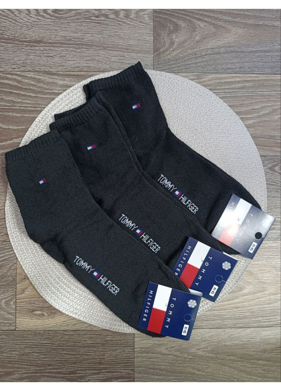 Чорні чоловічі махрові шкарпетки з логотипом, розмір 41-45, туреччина логотипи (360964067)