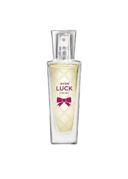 Туалетна вода Luck для Неї 30 мл Яскравий аромат для дівчат Туалетна вода з нотками бергамоту Avon (317583441)
