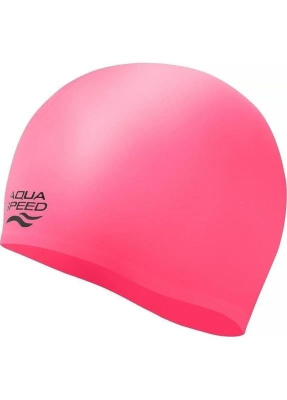 Шапочка для плавания розовая 706-03 Aqua Speed VOLUME CAP (401545686)