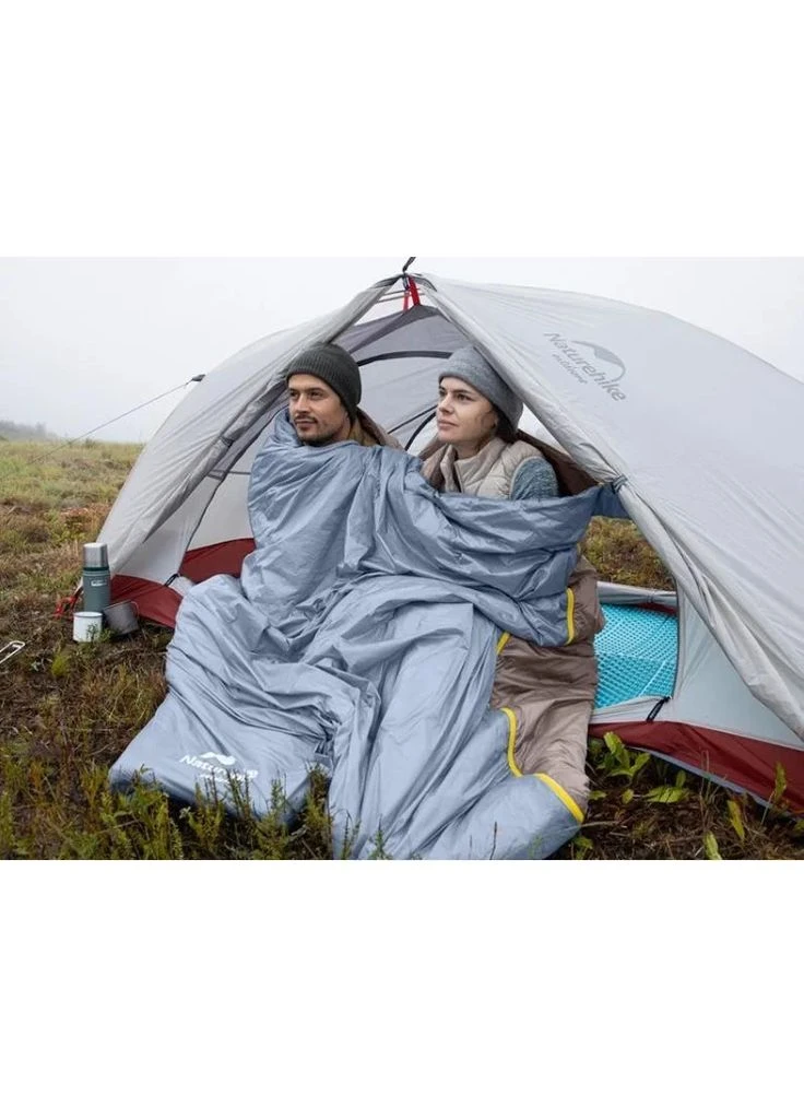 Спальник Naturehike нейлон 190х75 см светло-зеленый 15°C лето 680 г No Brand (393512671)