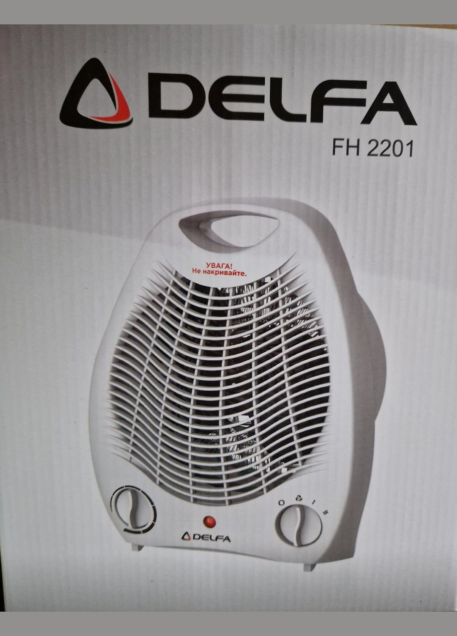 Тепловентилятор FH-2201 1000/2000 Вт 20 м2 DELFA (299842280)