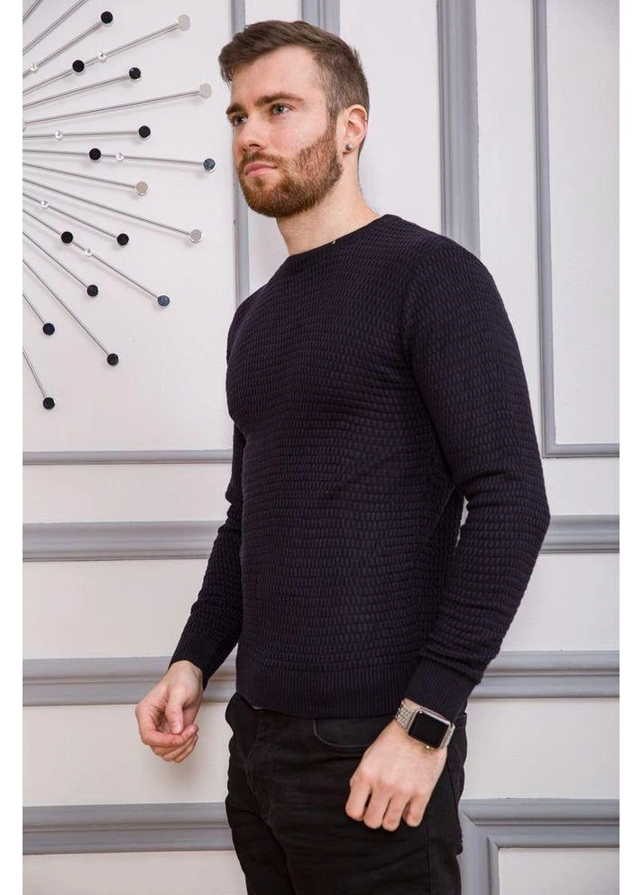 Темно-синій светр чоловічий,, 161r804 No Brand