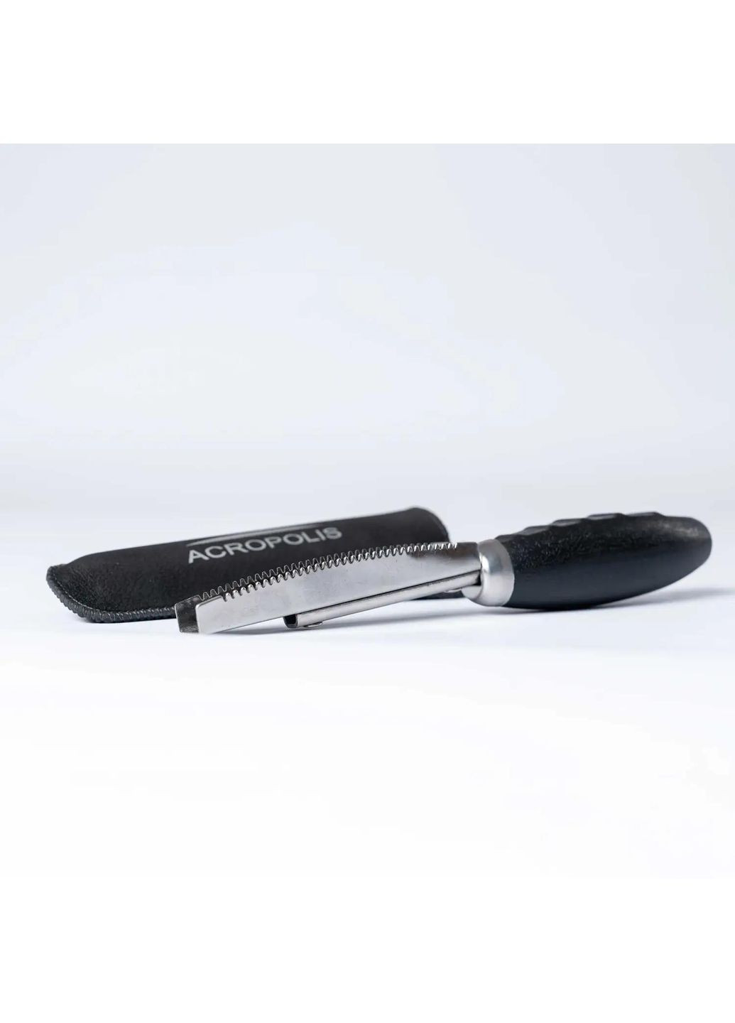 Ніж-скребок для очищення луски риби з чохлом НС-3 Acropolis (369716627)