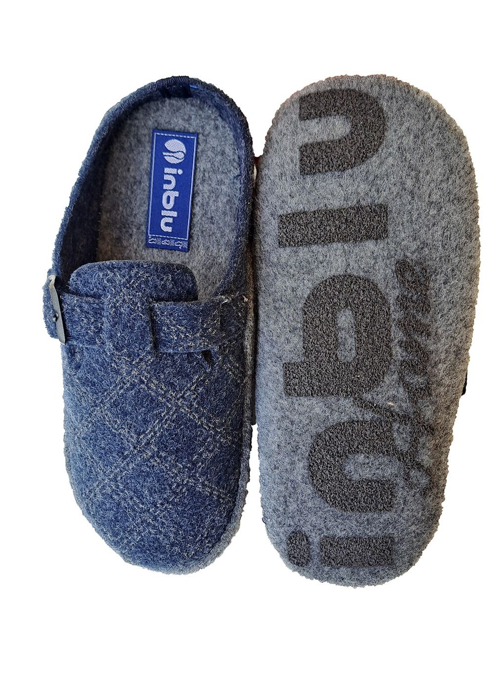 Капці чоловічі безшумні повстяні закриті Inblu (305416452)