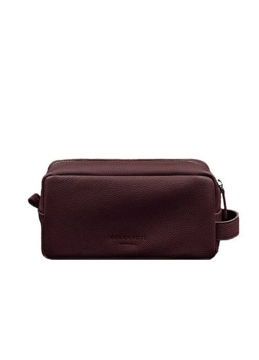 Кожаная косметичка-несессер 6.0 бордовый флотар (A-028463) BlankNote (329742944)