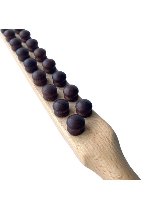 Скребок Гуаша, буковая палка, массажер для Гуаша, акупунктурная палка для массажа, 21 массажная точка, 58 см No Brand (348334960)