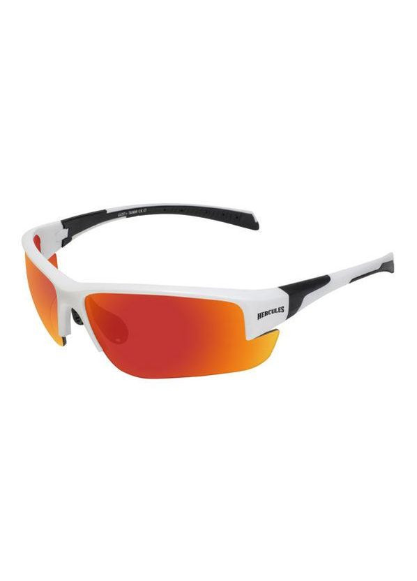 Очки защитные открытые Hercules7 White (G-Tech™ red) красные зеркальные Global Vision (274376401)