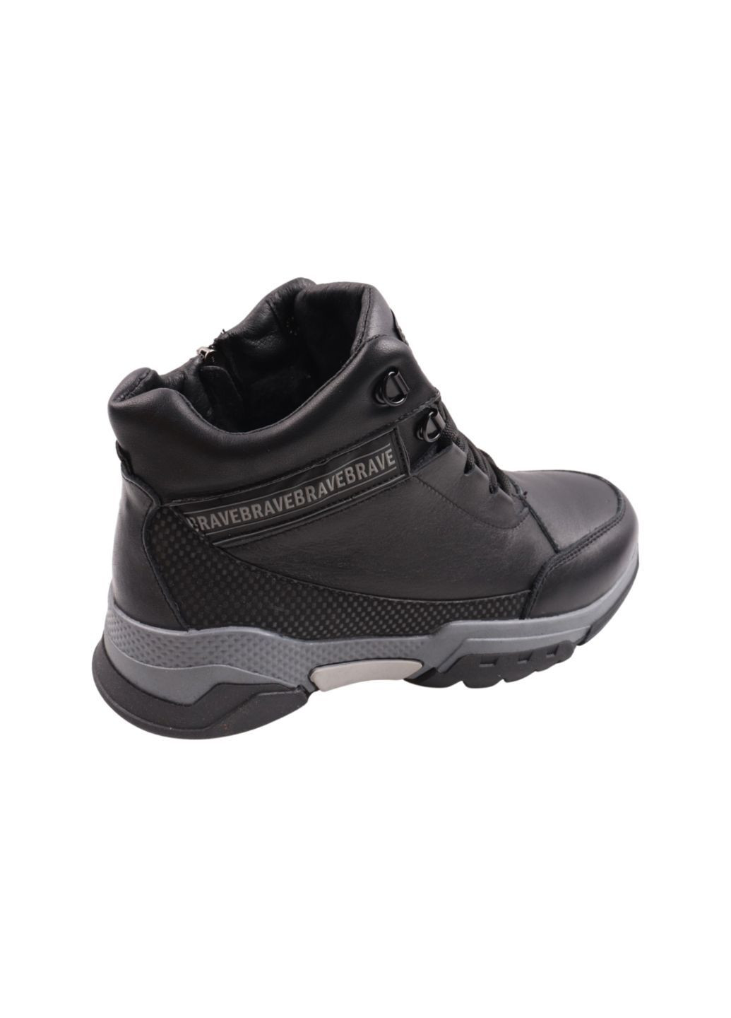 Черевики жіночі чорні натуральна шкіра Brave 239-23ZHS (302067405)