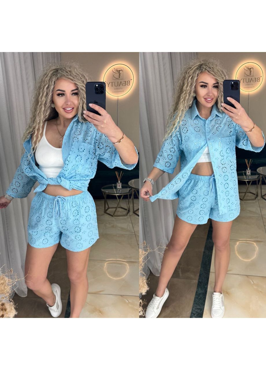 Костюм (сорочка+шорти) Fashion (348781585)