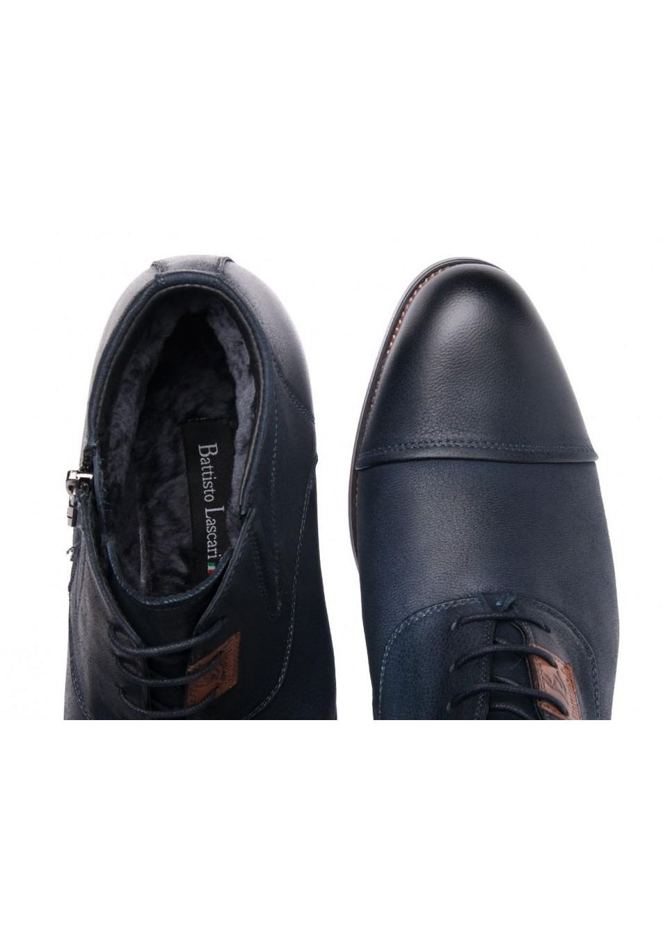 Темно-синие зимние ботинки 7144827 40 цвет тёмно-синий Battisto Lascari