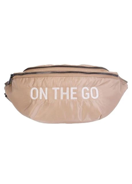 Сумка через плече Banana bag puffered beige (CWBANAPBE) Childhome (379101916)